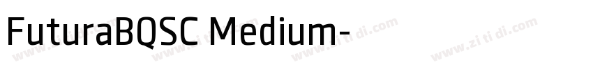 FuturaBQSC Medium字体转换